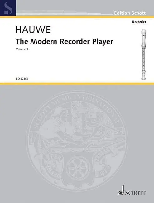 Cover: 9780946535194 | The Modern Recorder Player, Volume III | Walter Van Hauwe | Buch