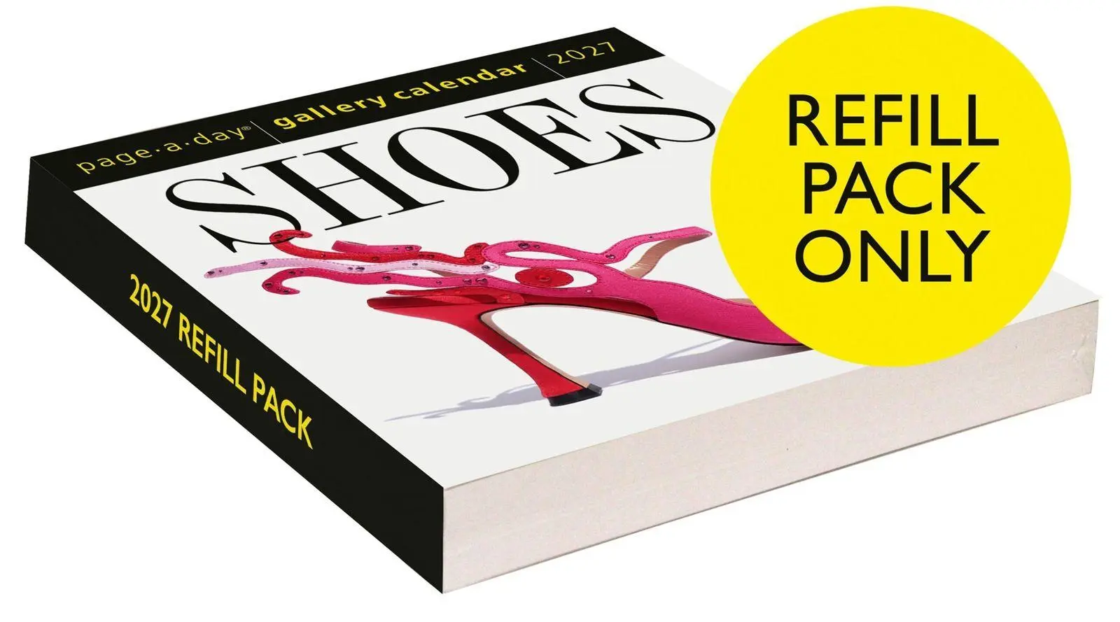 Cover: 9781523535194 | Shoes Page-A-Day® Gallery Calendar Refill Pack 2027 | Calendars | 2027