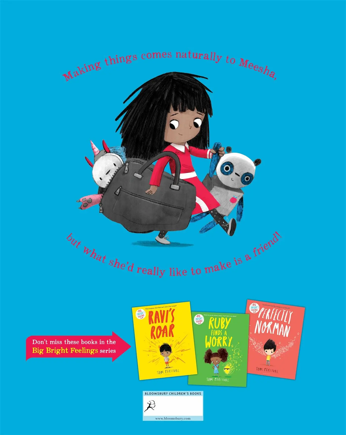 Rückseite: 9781547605194 | Meesha Makes Friends | Tom Percival | Buch | Gebunden | Englisch