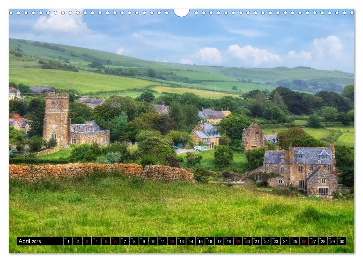 Bild: 9783516195194 | Südwestengland - Dorset &amp; Devon (Wandkalender 2026 DIN A3 quer),...