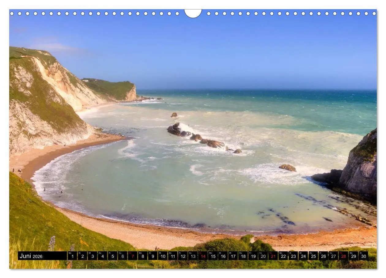 Bild: 9783516195194 | Südwestengland - Dorset &amp; Devon (Wandkalender 2026 DIN A3 quer),...