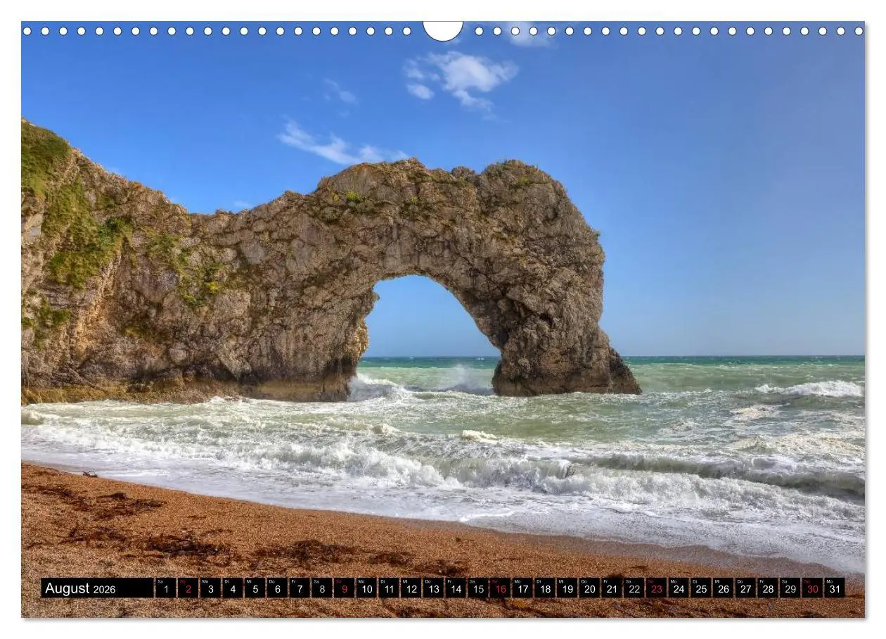 Bild: 9783516195194 | Südwestengland - Dorset &amp; Devon (Wandkalender 2026 DIN A3 quer),...