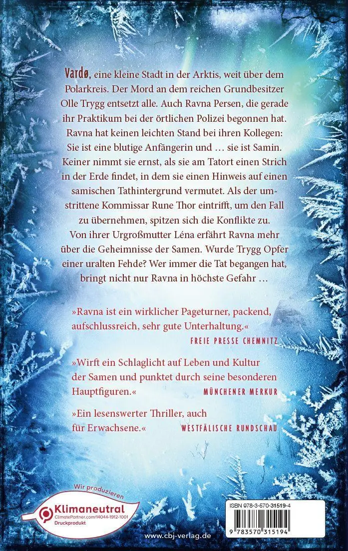 Bild: 9783570315194 | RAVNA - Tod in der Arktis | Elisabeth Herrmann | Taschenbuch | 464 S.