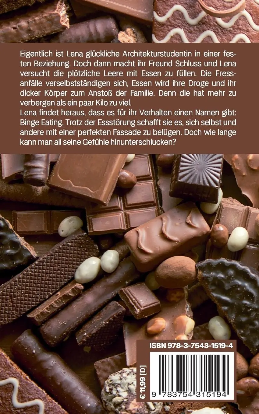 Rückseite: 9783754315194 | Giertochter, Gespensterkind | Ein Binge-Eating-Roman | Marina Mare