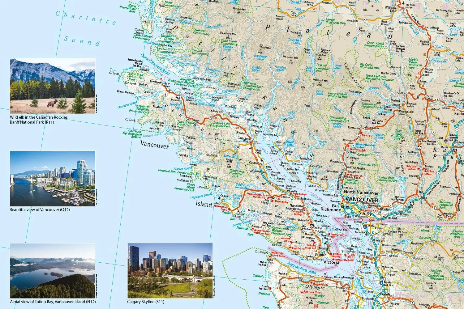 Bild: 9783831775194 | Reise Know-How Landkarte Kanada, West Canada, West (1:1.900.000)