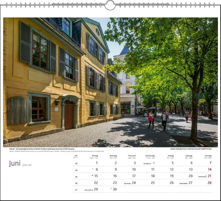 Bild: 9783861925194 | Malerisches Thüringen 2026 | verschiedene | Kalender | Spiralbindung