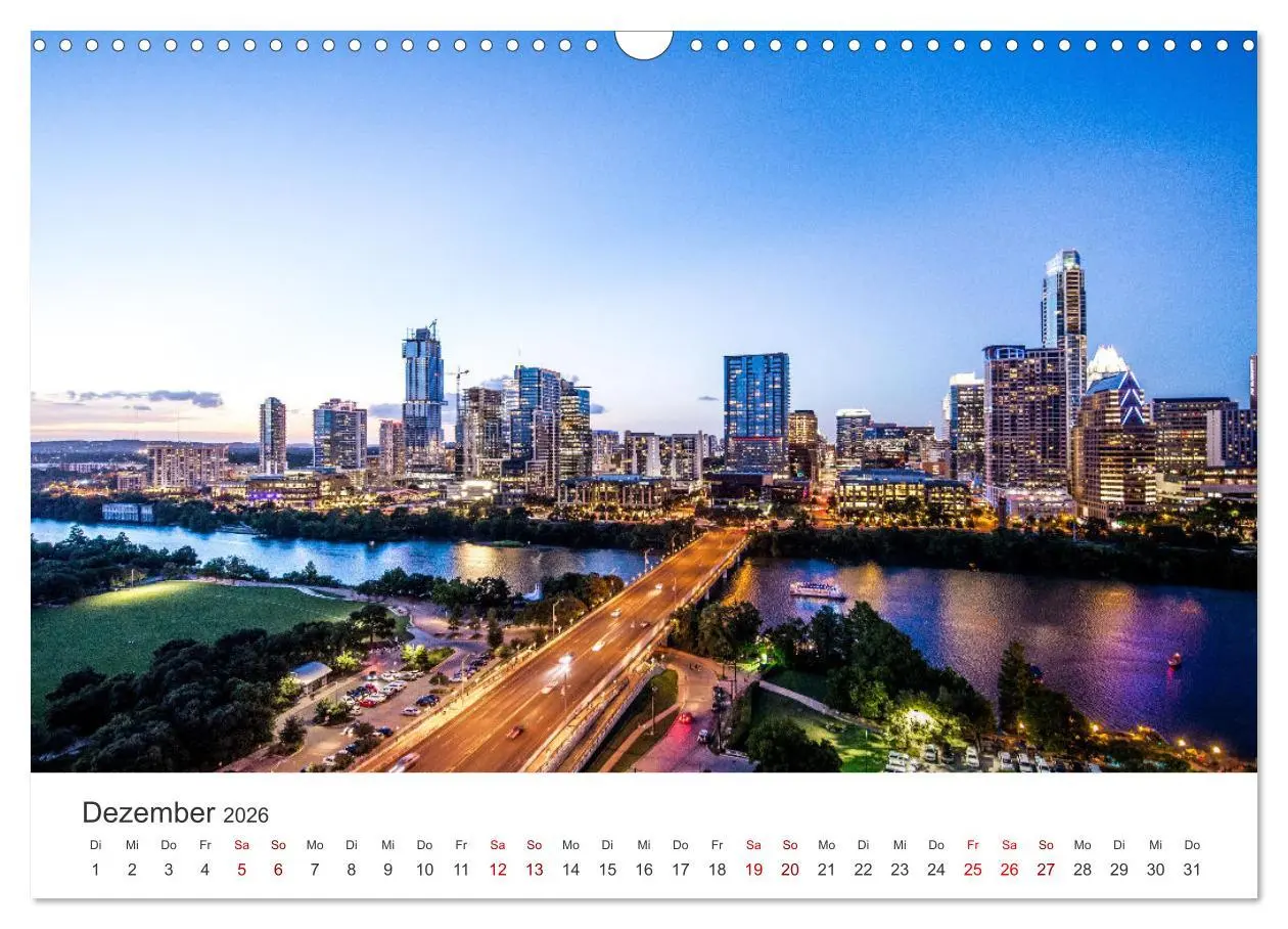 Bild: 9783457615294 | Texas - The Lone Star State (Wandkalender 2026 DIN A3 quer),...