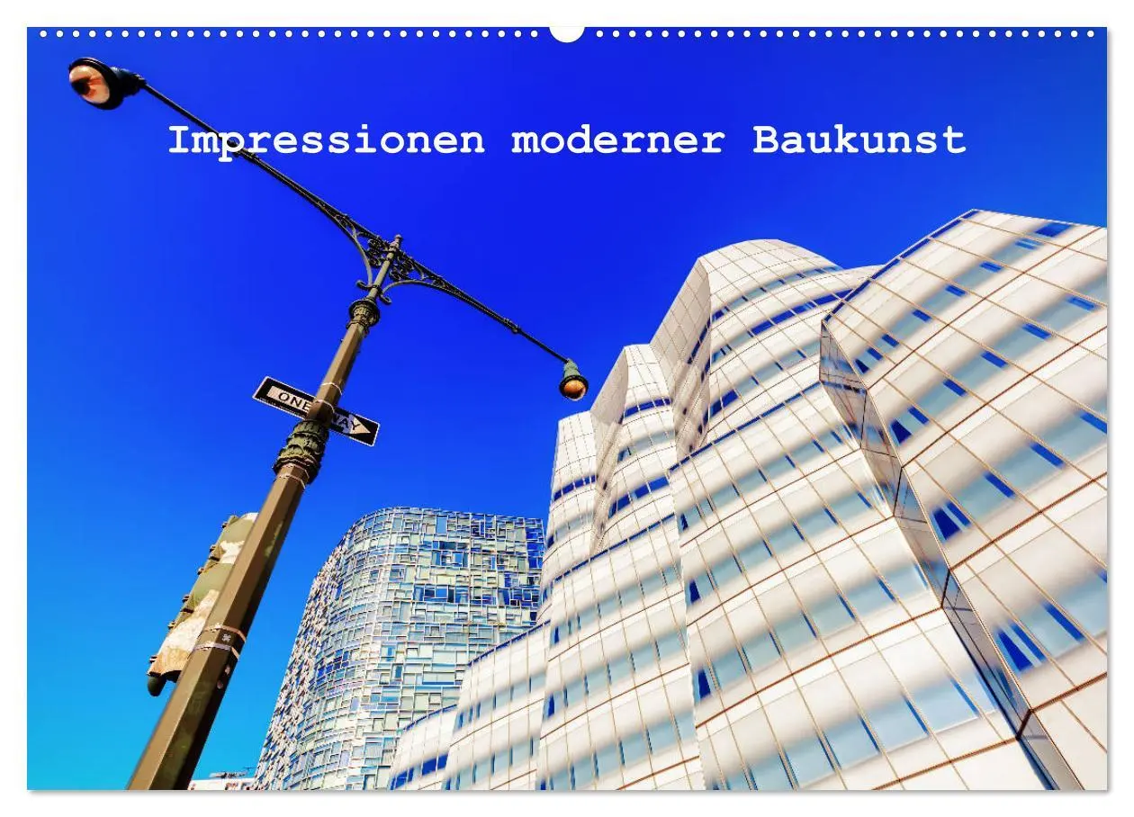 Cover: 9783457855294 | Impressionen moderner Baukunst (Wandkalender 2026 DIN A2 quer),...