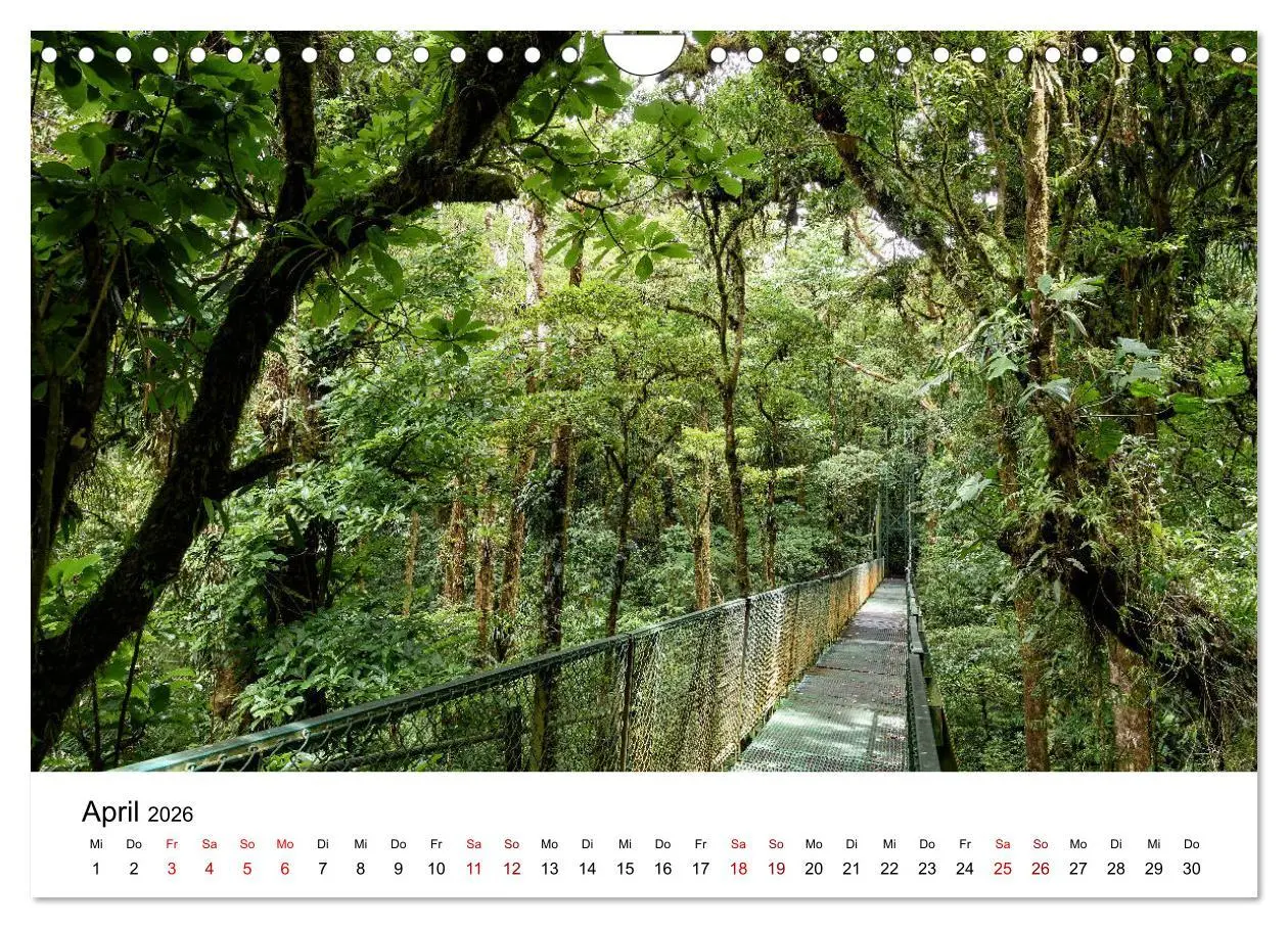 Bild: 9783457925294 | Costa Rica - das Naturparadies (Wandkalender 2026 DIN A4 quer),...