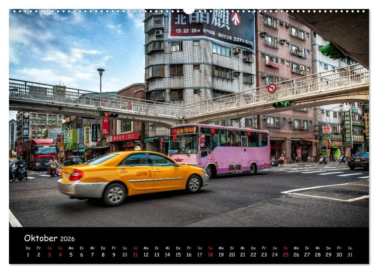 Bild: 9783516185294 | Taipeh, Metropole zwischen Tradition und Moderne. (Wandkalender...