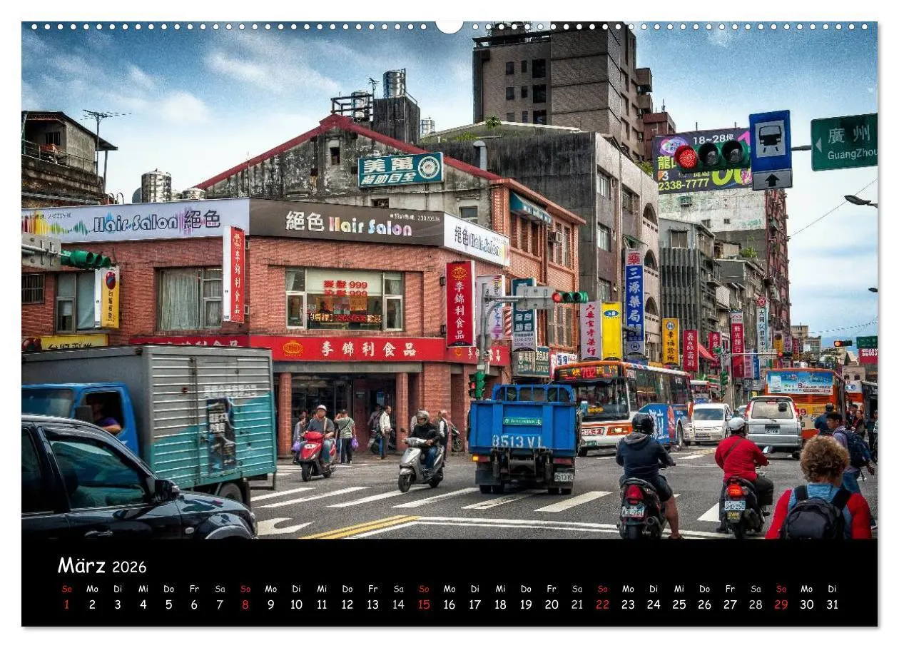 Bild: 9783516185294 | Taipeh, Metropole zwischen Tradition und Moderne. (Wandkalender...