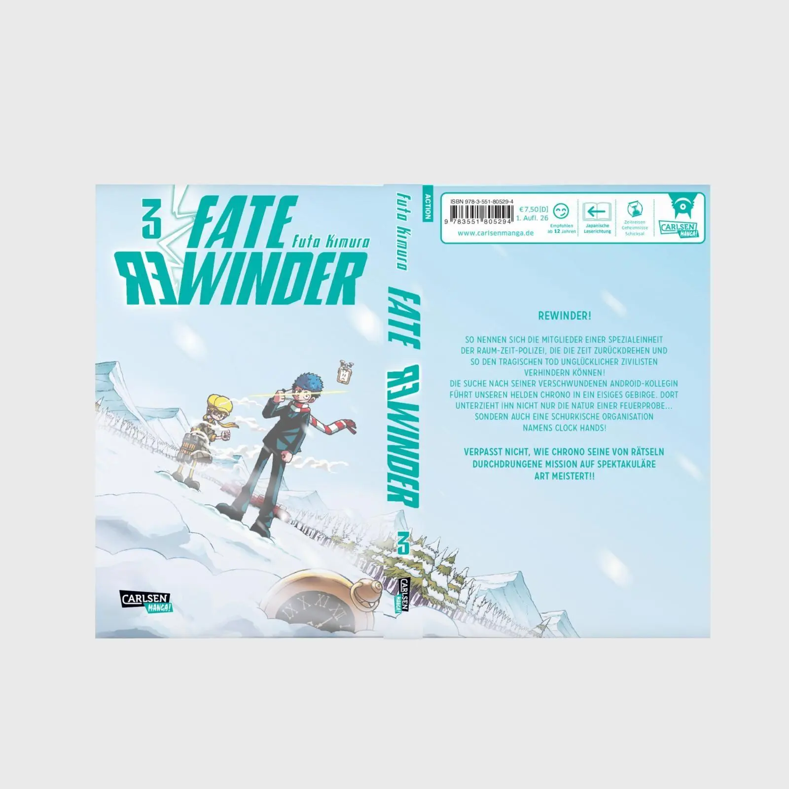 Bild: 9783551805294 | Fate Rewinder 3 | Futa Kimura | Taschenbuch | Fate Rewinder | 192 S.