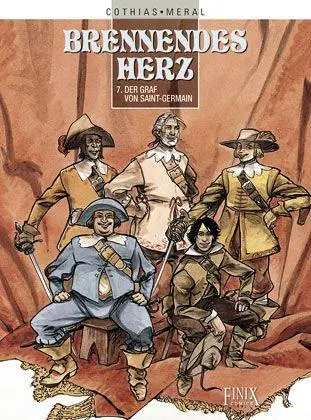 Cover: 9783910965294 | Brennendes Herz | Der Graf von Saint-Germain | Michel Méral (u. a.)