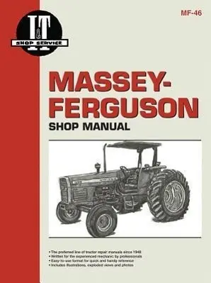 Cover: 9780872885394 | Massey-Ferguson MF340-MF399 Diesel Tractor Service Repair Manual