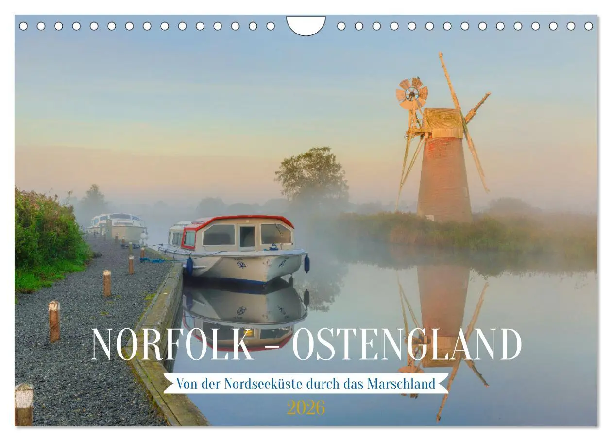 Cover: 9783457535394 | Norfolk - Ostengland: Von der Nordseeküste durch das Marschland...