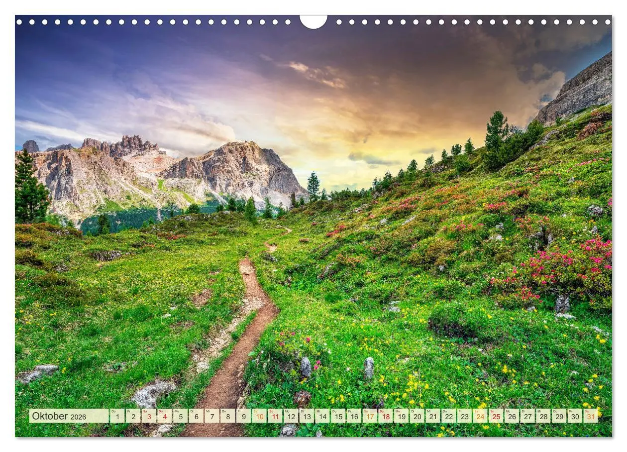 Bild: 9783457915394 | Traumwege entdecken (Wandkalender 2026 DIN A3 quer), CALVENDO...