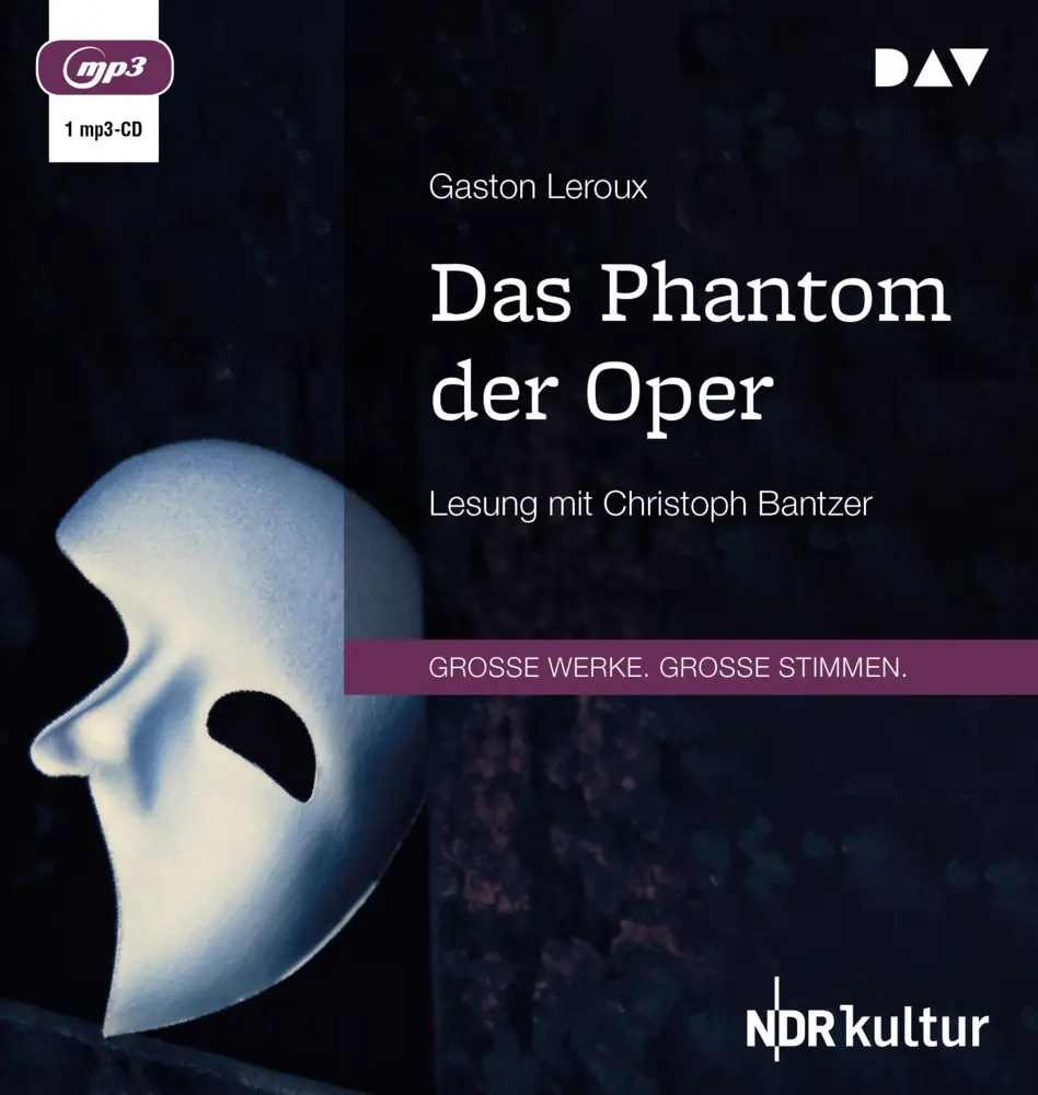 Cover: 9783742415394 | Das Phantom der Oper,1 Audio-CD, 1 MP3 | Gaston Leroux | Audio-CD