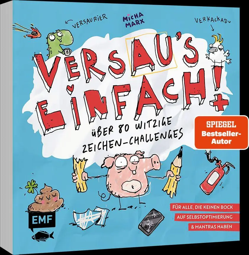 Versau's einfach! Dein unperfekter Kritzel-Block - Neuware