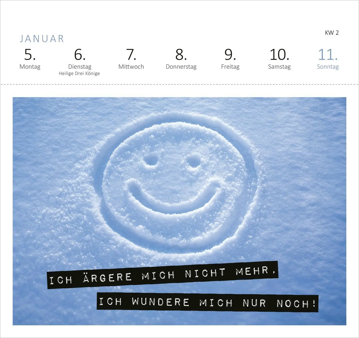 Bild: 4014489135494 | Postkartenkalender Vergiss Rosen, streu mir Pommes aufs Bett. 2026