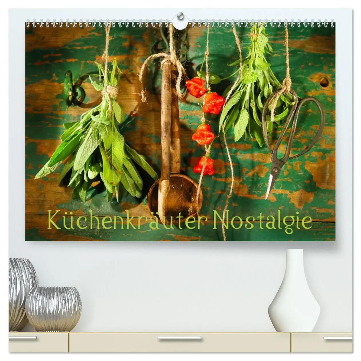 Cover: 9783457695494 | Küchenkräuter Nostalgie (hochwertiger Premium Wandkalender 2026 DIN...