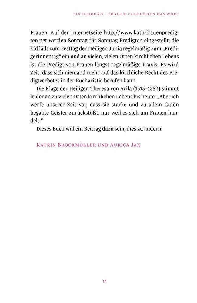 Bild: 9783460255494 | Frauen verkünden das Wort | Aurica Jax | Buch | 192 S. | Deutsch