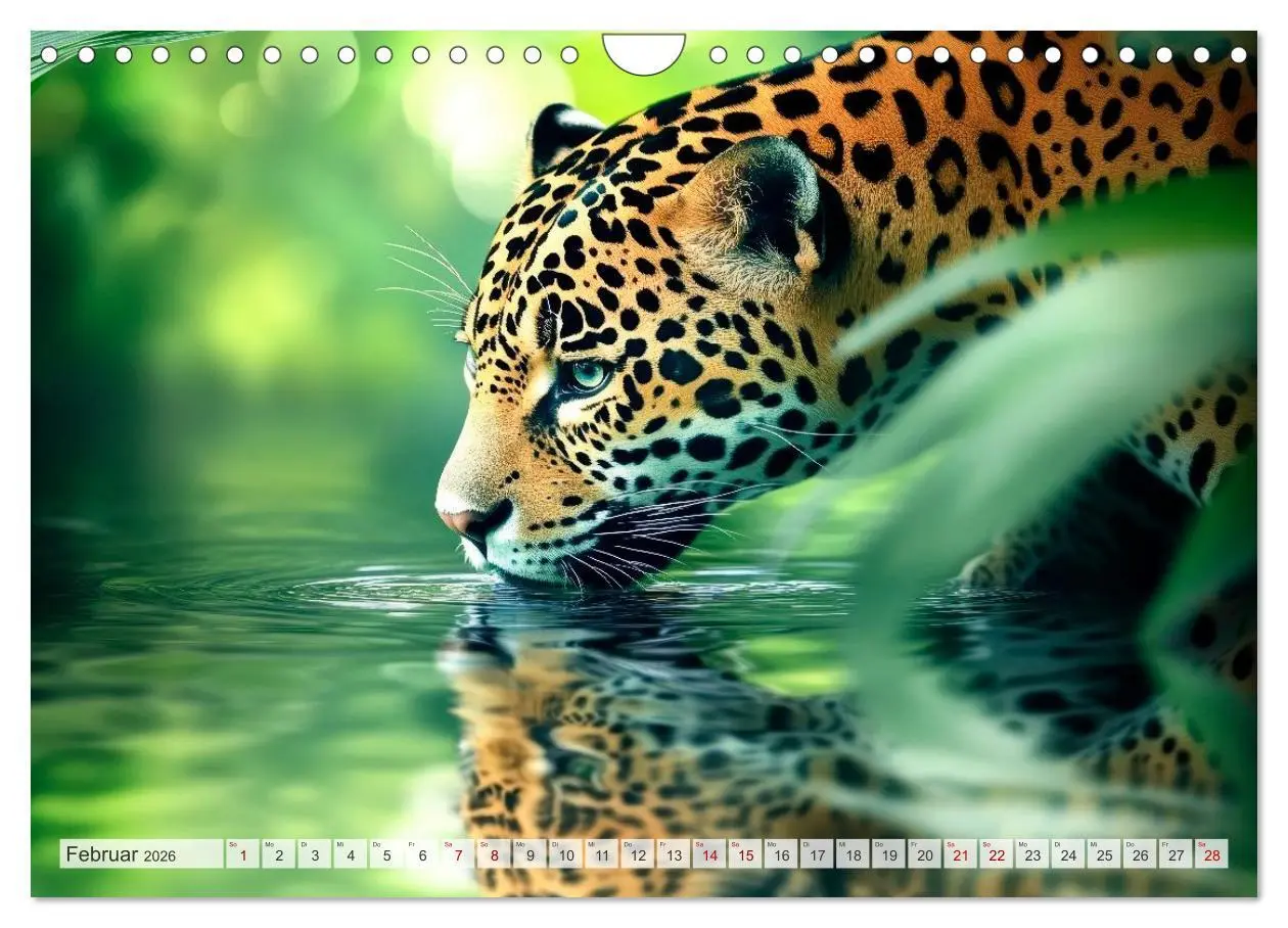 Bild: 9783516235494 | Wildes Leben im Regenwald (Wandkalender 2026 DIN A4 quer), CALVENDO...