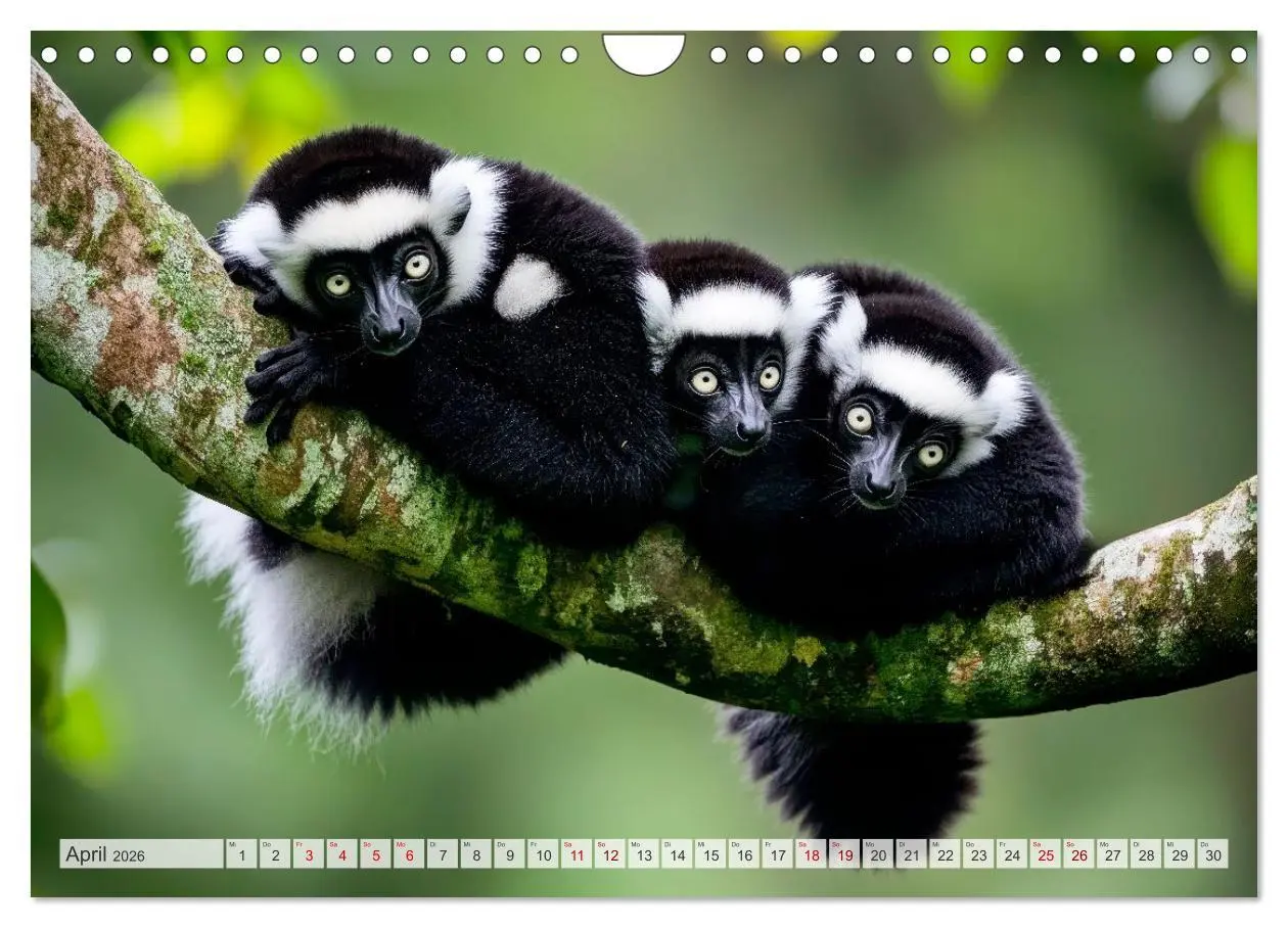 Bild: 9783516235494 | Wildes Leben im Regenwald (Wandkalender 2026 DIN A4 quer), CALVENDO...