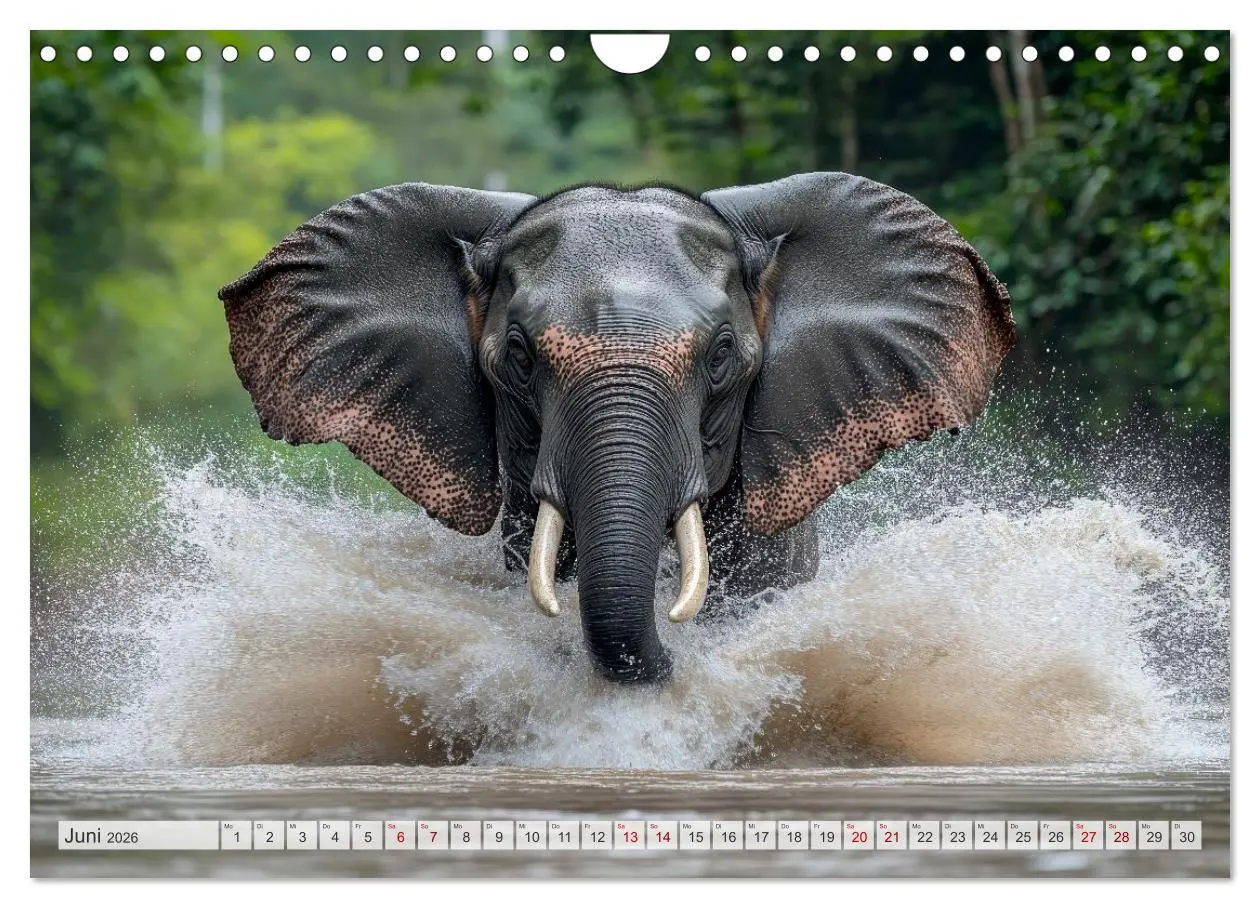 Bild: 9783516235494 | Wildes Leben im Regenwald (Wandkalender 2026 DIN A4 quer), CALVENDO...