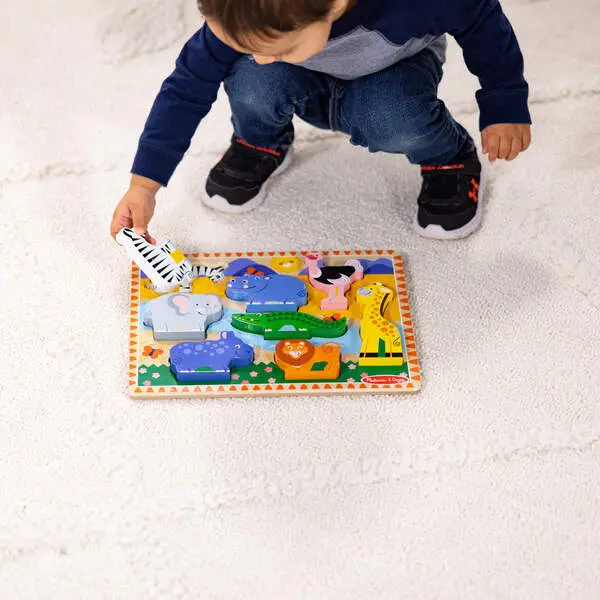 Bild: 681147005594 | MPZ Safari Spieltiere Puzzle | Karton | 55940 | Deutsch | 2025