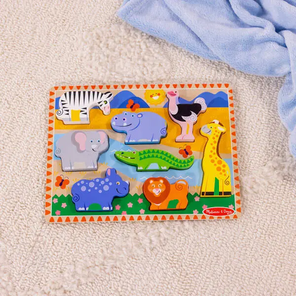 Bild: 681147005594 | MPZ Safari Spieltiere Puzzle | Karton | 55940 | Deutsch | 2025