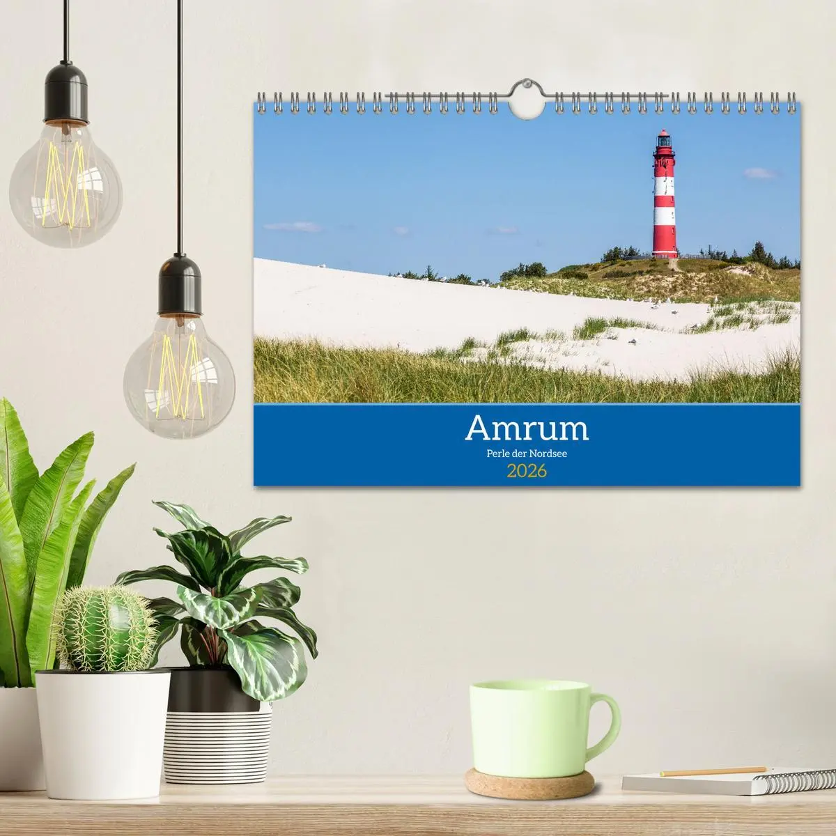 Bild: 9783457375594 | Amrum - Perle der Nordsee (Wandkalender 2026 DIN A4 quer), CALVENDO...
