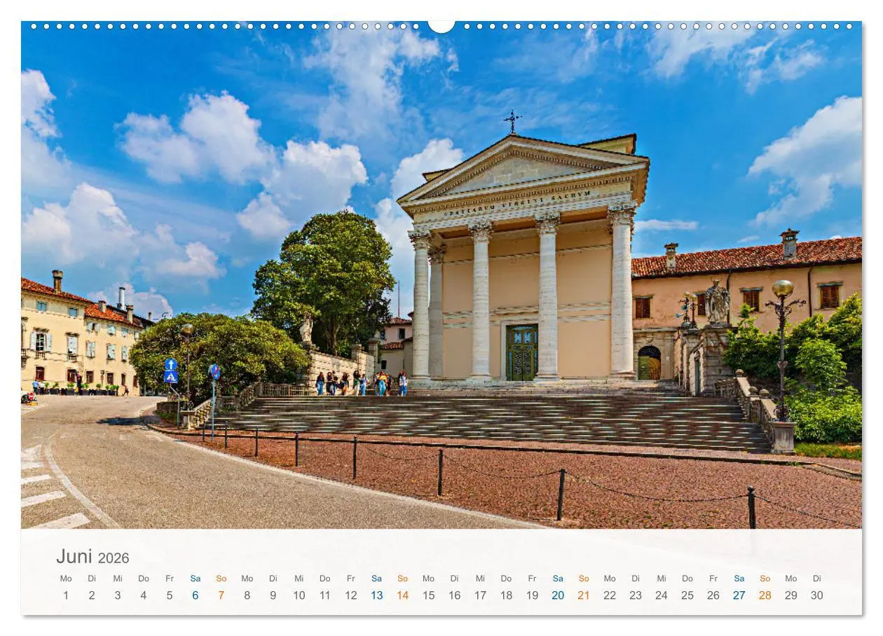 Bild: 9783457515594 | Udine - die Stadt der Engel (hochwertiger Premium Wandkalender 2026...