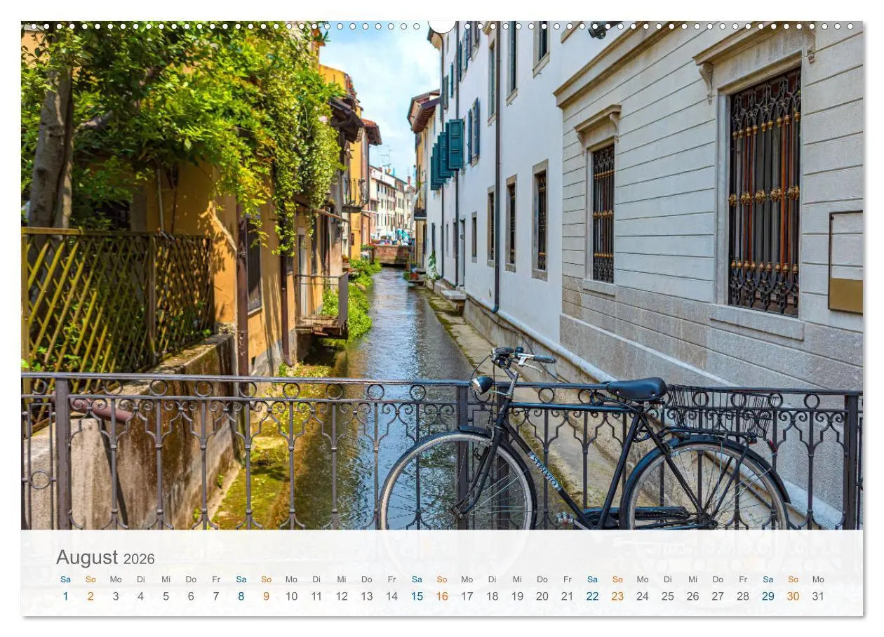 Bild: 9783457515594 | Udine - die Stadt der Engel (hochwertiger Premium Wandkalender 2026...