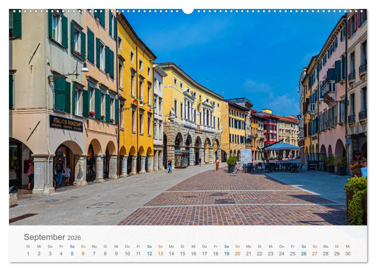 Bild: 9783457515594 | Udine - die Stadt der Engel (hochwertiger Premium Wandkalender 2026...