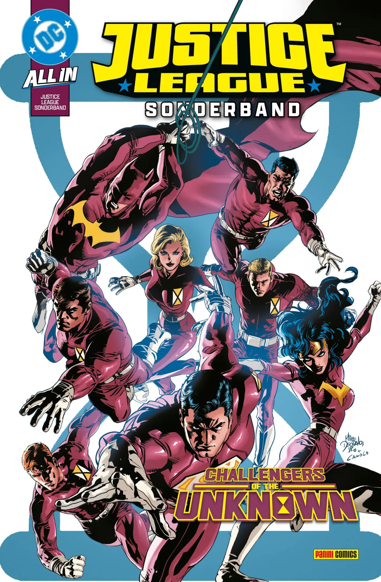 Cover: 9783741645594 | Justice League Sonderband | Bd. 1: Challengers of the Unknown | Buch