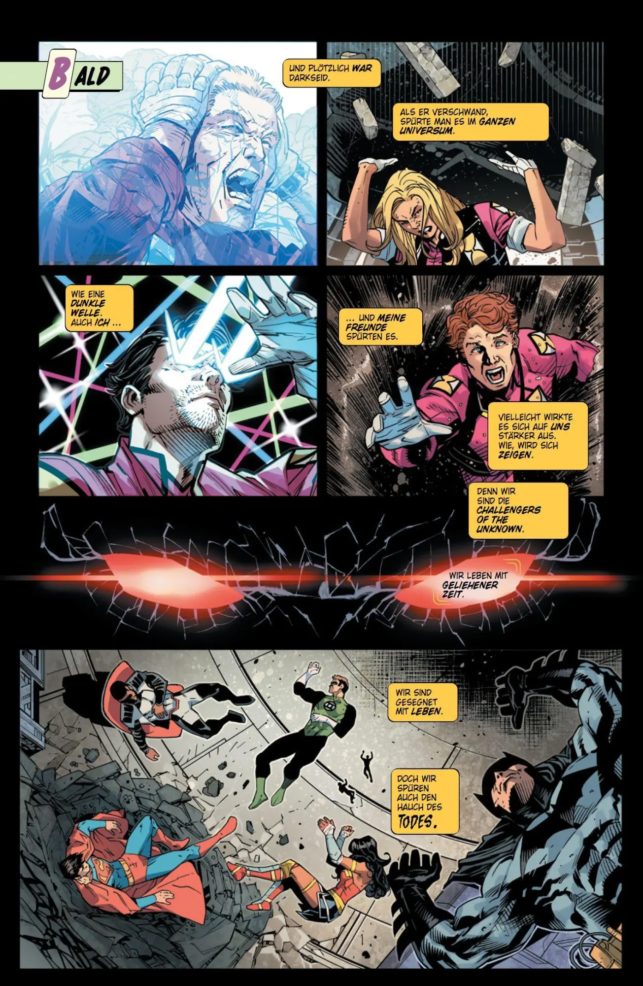 Bild: 9783741645594 | Justice League Sonderband | Bd. 1: Challengers of the Unknown | Buch