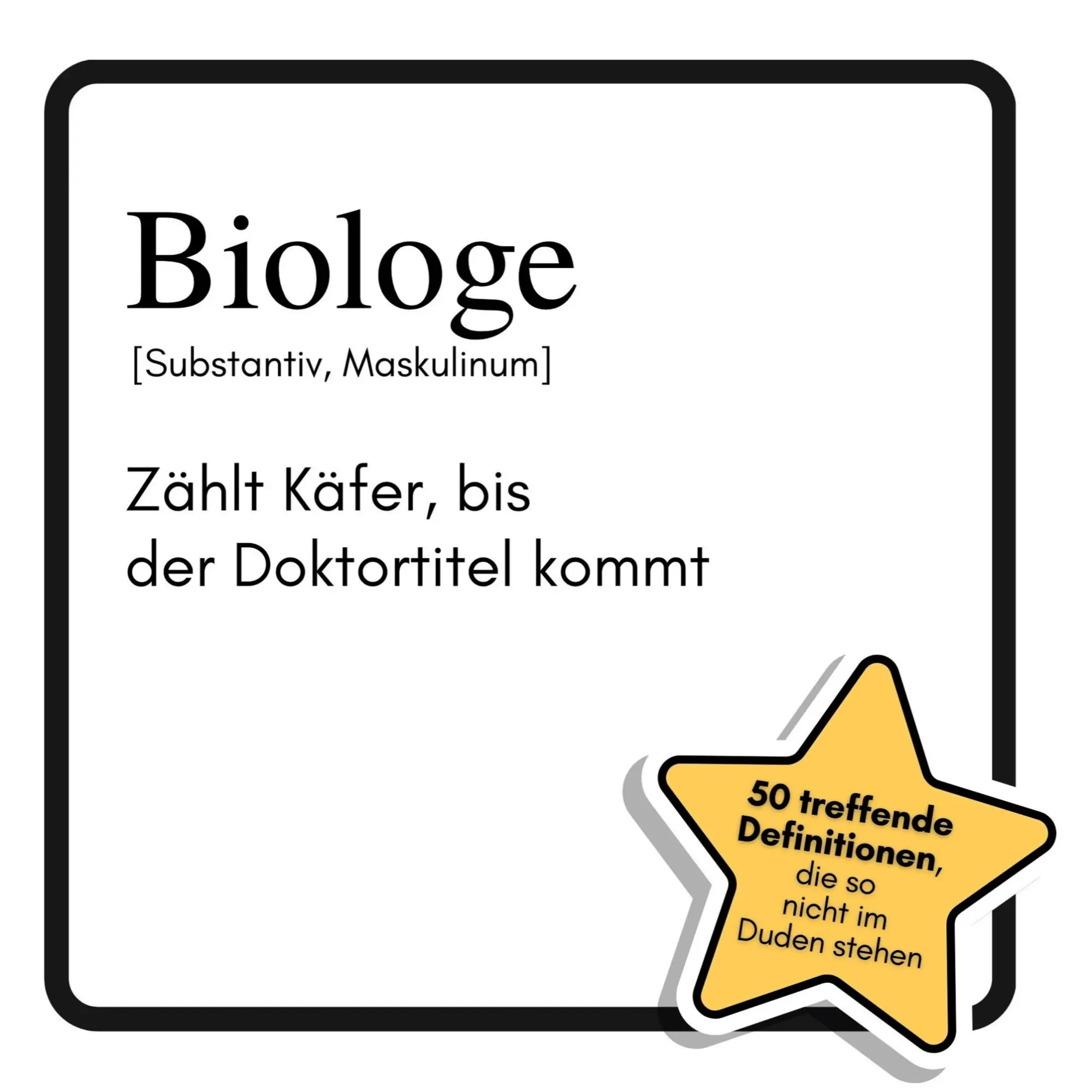 Cover: 9783759185594 | Biologe | Zählt Käfer, bis der Doktortitel kommt | Ava Fischer | Buch