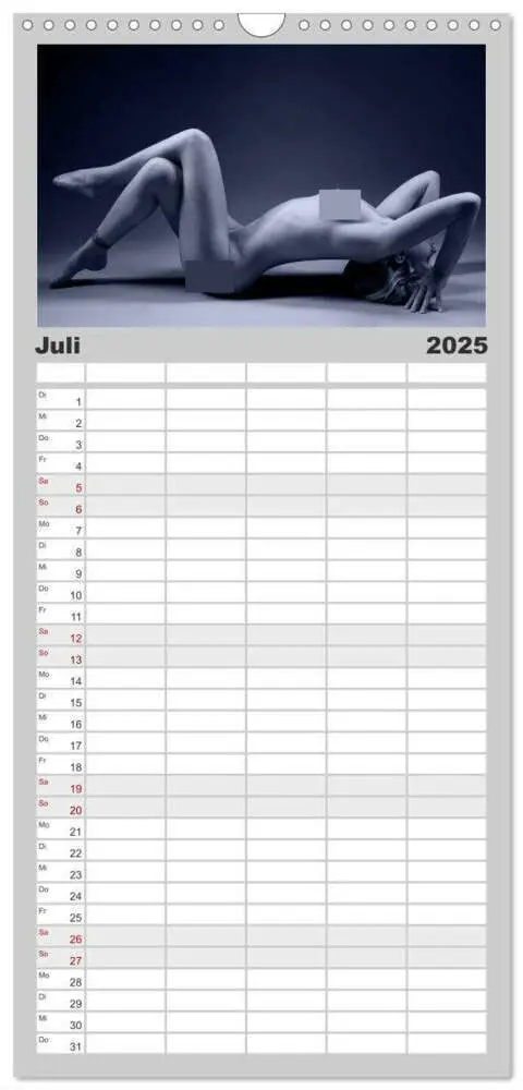 Bild: 9783457125694 | Familienplaner 2025 - L´heure bleu - Die blaue Stunde mit 5 Spalten...