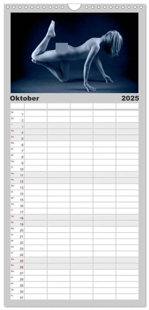 Bild: 9783457125694 | Familienplaner 2025 - L´heure bleu - Die blaue Stunde mit 5 Spalten...