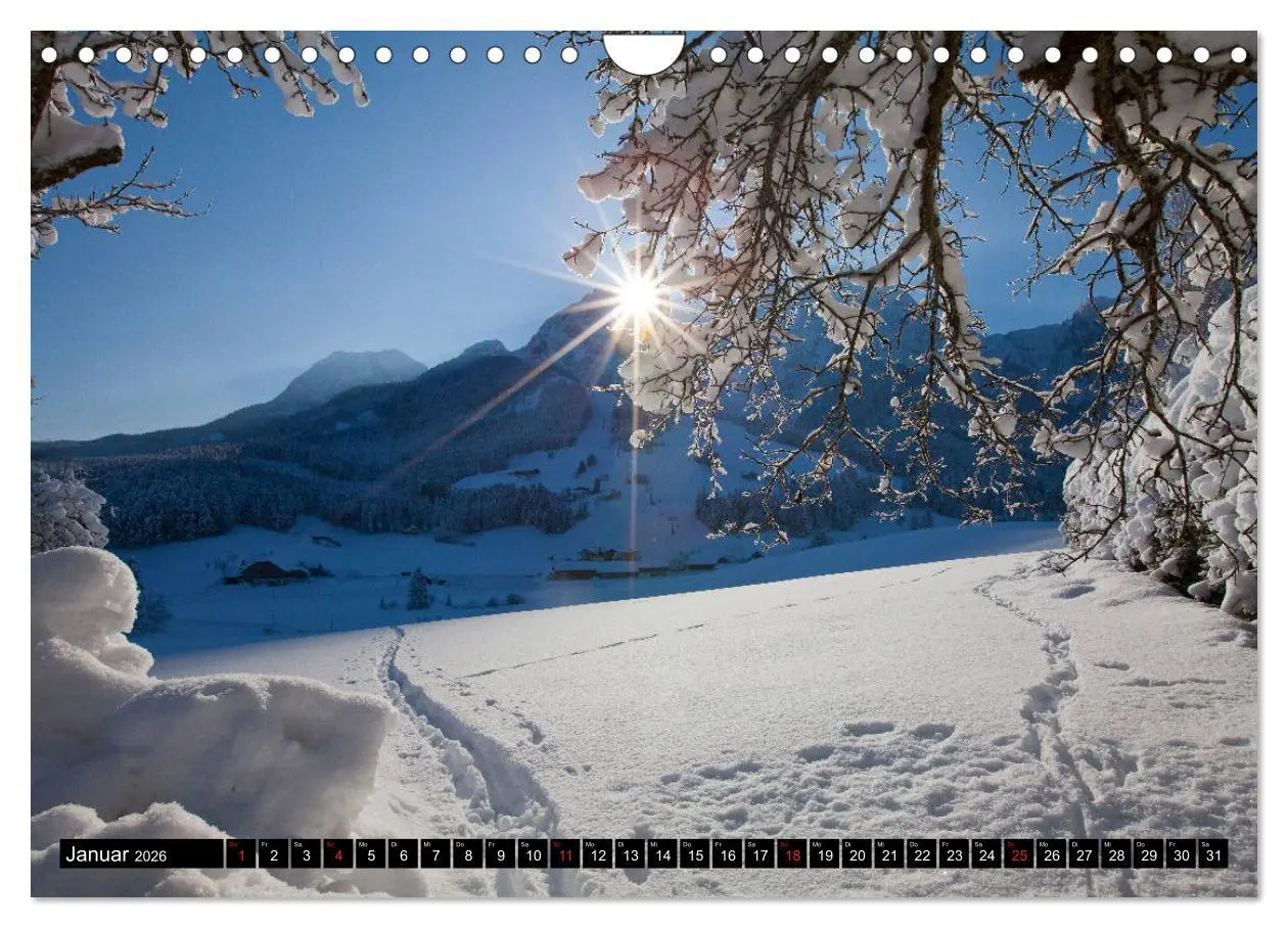 Bild: 9783457745694 | Abtenau im Lammertal (Wandkalender 2026 DIN A4 quer), CALVENDO...