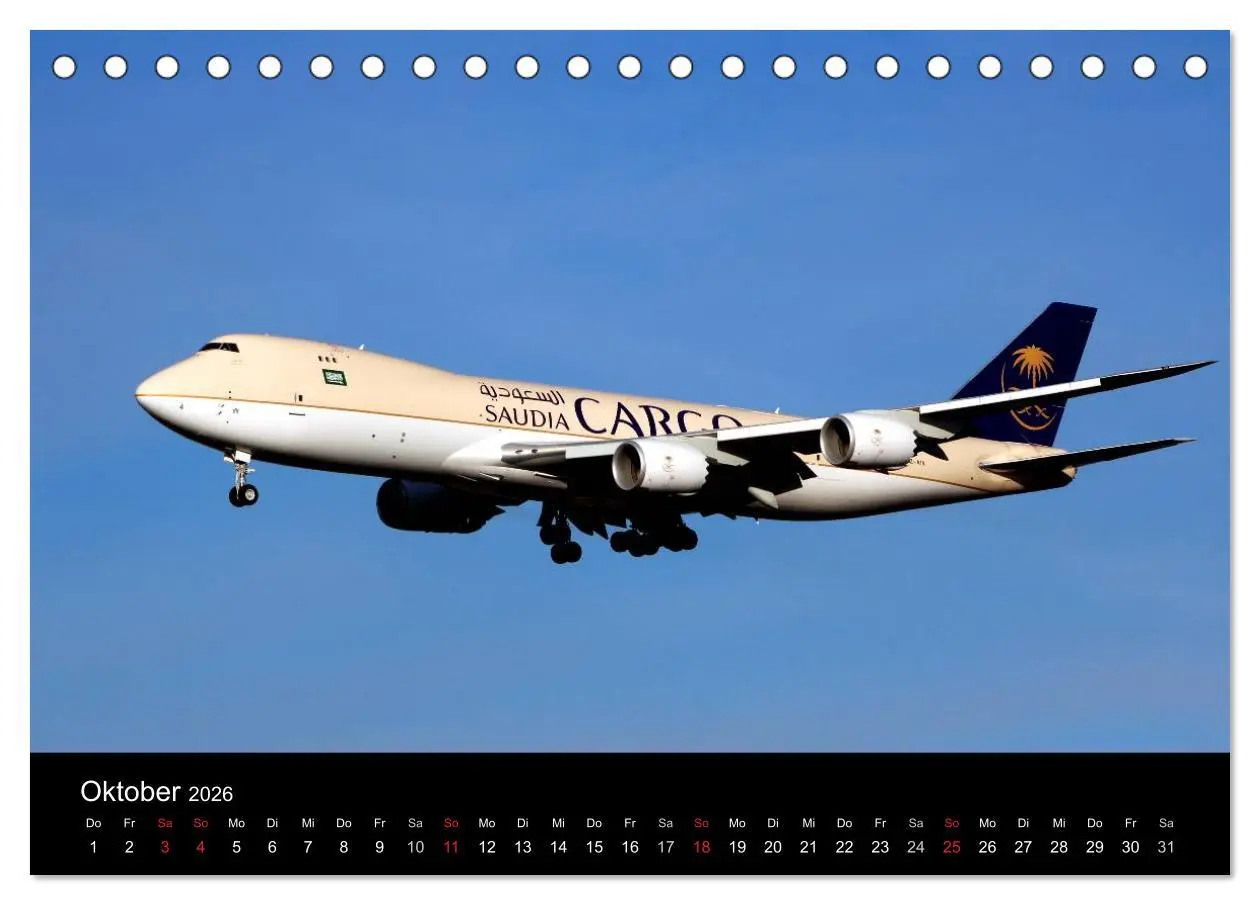 Bild: 9783516075694 | Internationale Frachtflugzeuge (Tischkalender 2026 DIN A5 quer),...