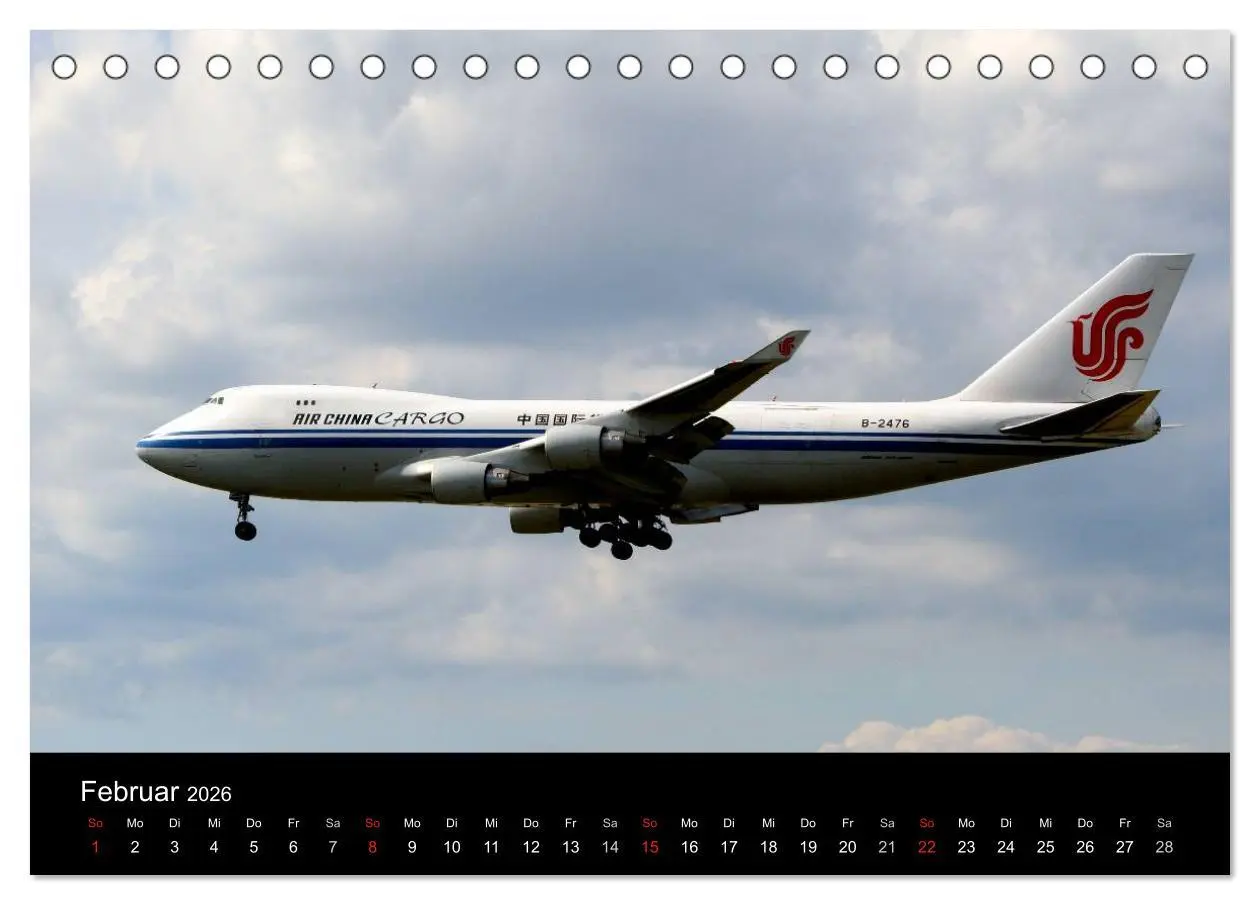 Bild: 9783516075694 | Internationale Frachtflugzeuge (Tischkalender 2026 DIN A5 quer),...