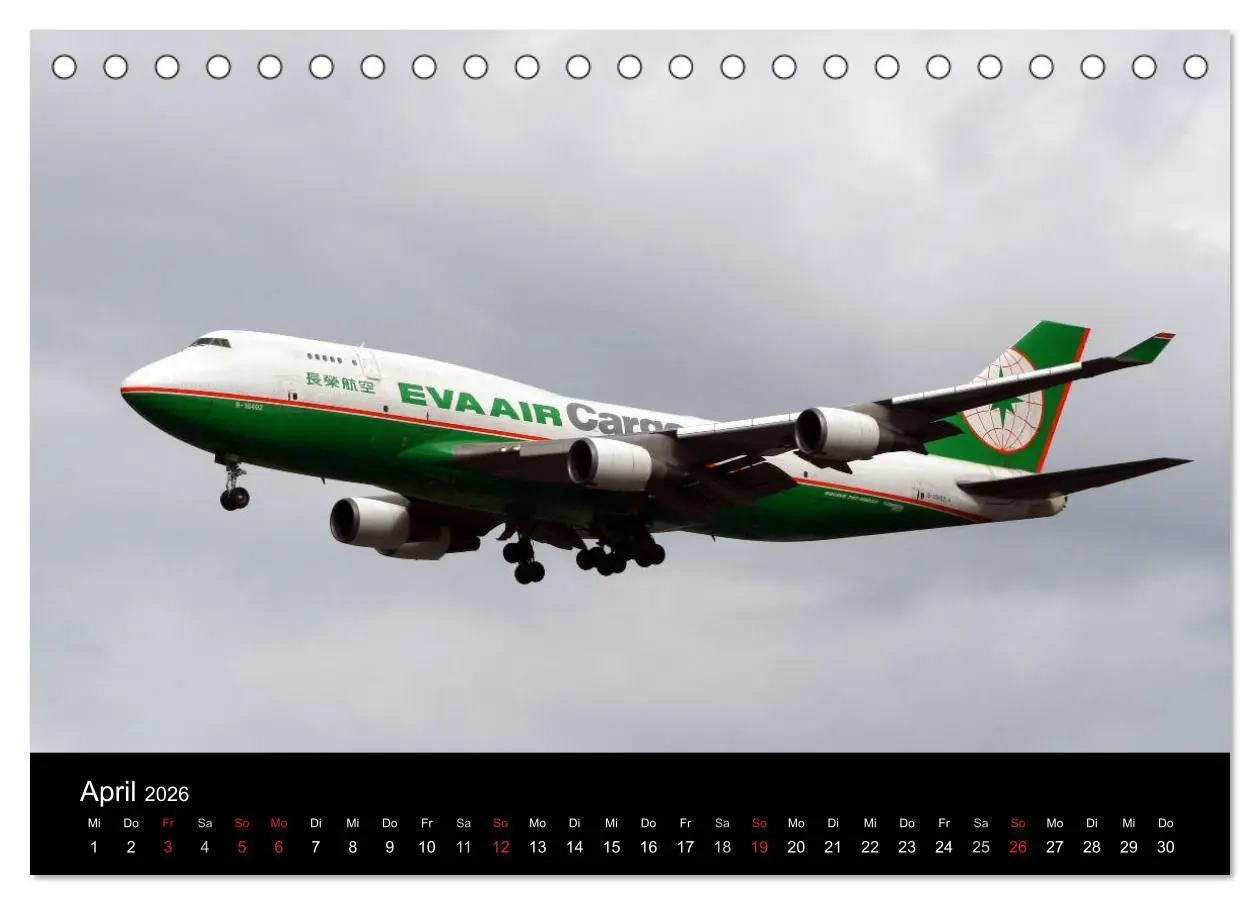 Bild: 9783516075694 | Internationale Frachtflugzeuge (Tischkalender 2026 DIN A5 quer),...