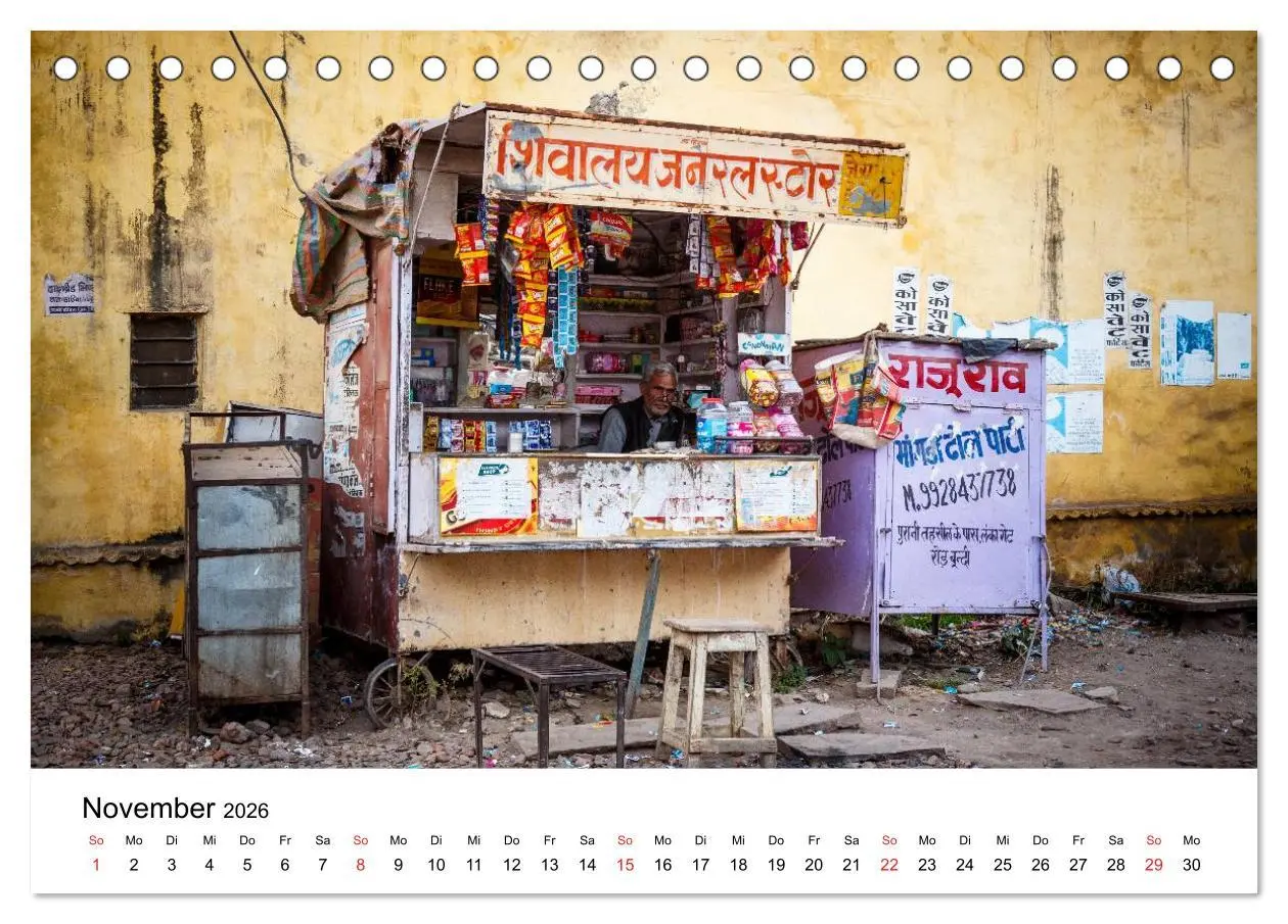Bild: 9783516215694 | Indien: Menschen ¿ Farben ¿ Religionen (Tischkalender 2026 DIN A5...