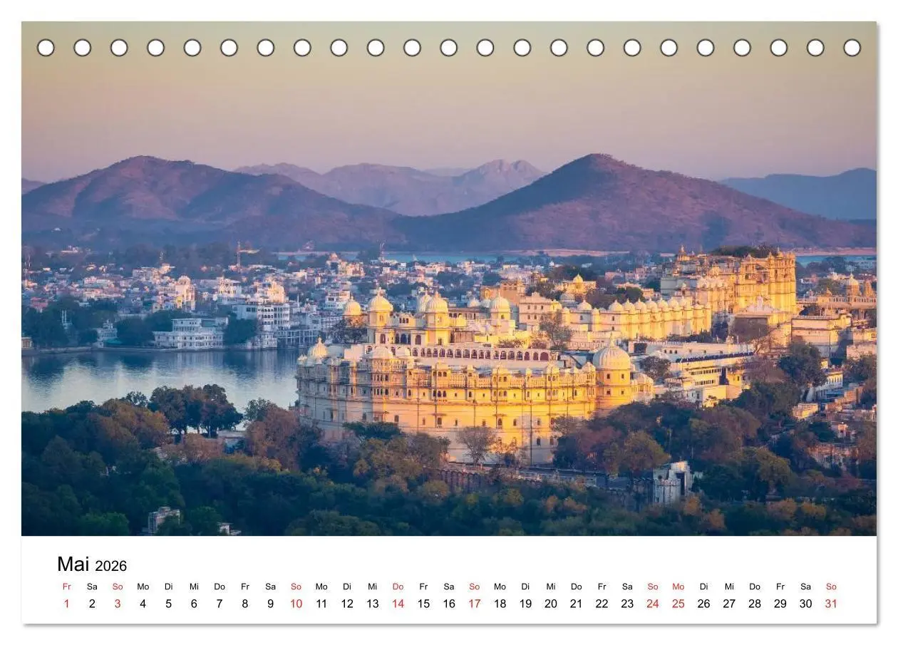Bild: 9783516215694 | Indien: Menschen ¿ Farben ¿ Religionen (Tischkalender 2026 DIN A5...