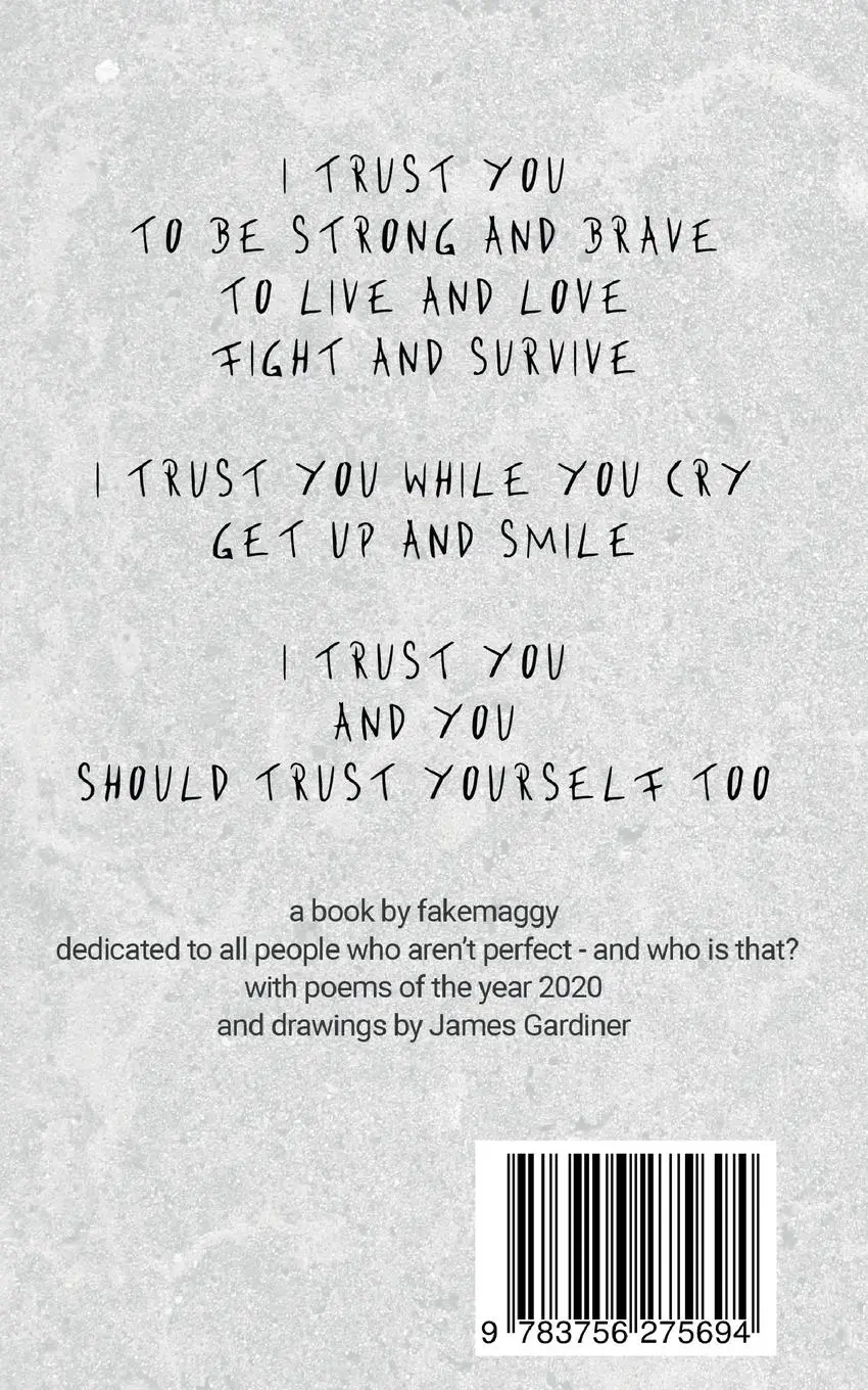 Rückseite: 9783756275694 | if you are reading this, I trust you | Fakemaggy | Taschenbuch | 2022