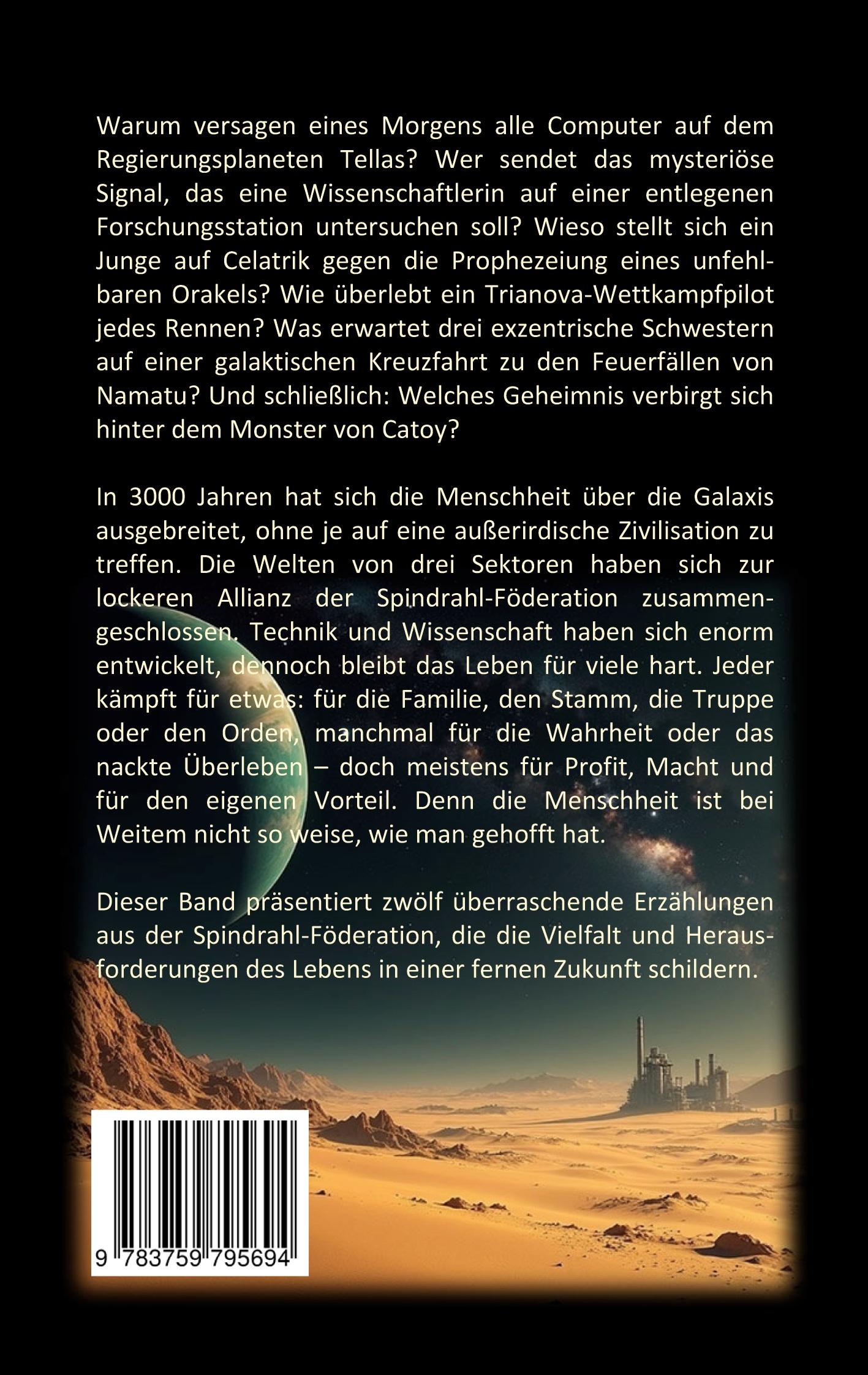 Rückseite: 9783759795694 | Die Feuerfälle von Namatu | J. R. Tarson | Taschenbuch | 338 S. | 2025