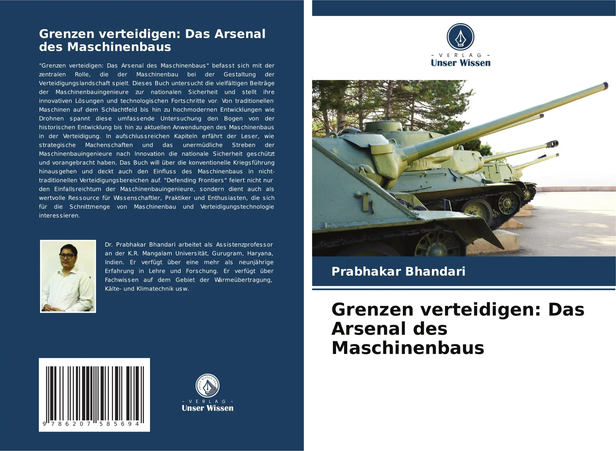 Cover: 9786207585694 | Grenzen verteidigen: Das Arsenal des Maschinenbaus | Bhandari | Buch