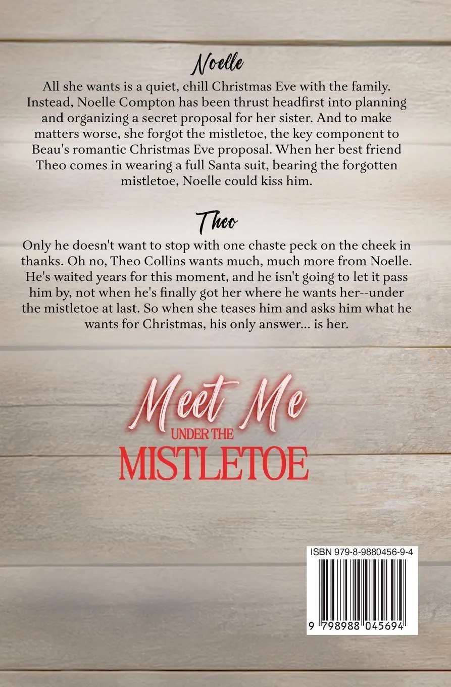 Rückseite: 9798988045694 | Meet Me Under the Mistletoe | Danielle Baker | Taschenbuch | Englisch
