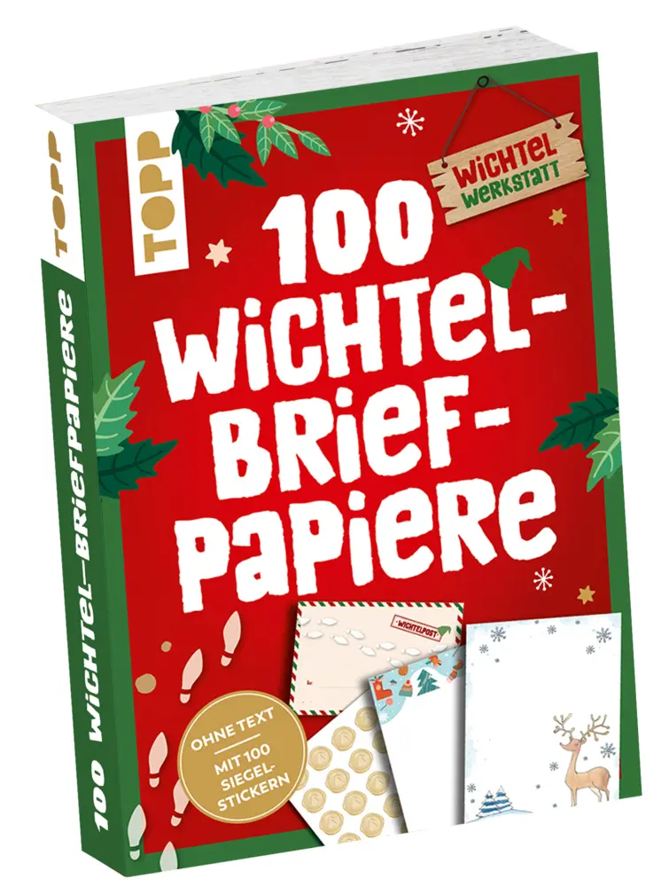 Cover: 4007742185794 | 100 Wichtelbriefpapiere | frechverlag | Taschenbuch | Kartoniert